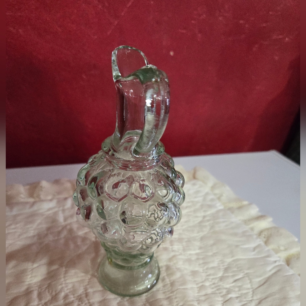 Vintage Grape Cluster Cruet Decanter - Picture 5 of 10